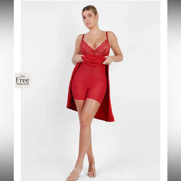 Popilush Lace Shapewear Dress - Picture 2 of 3